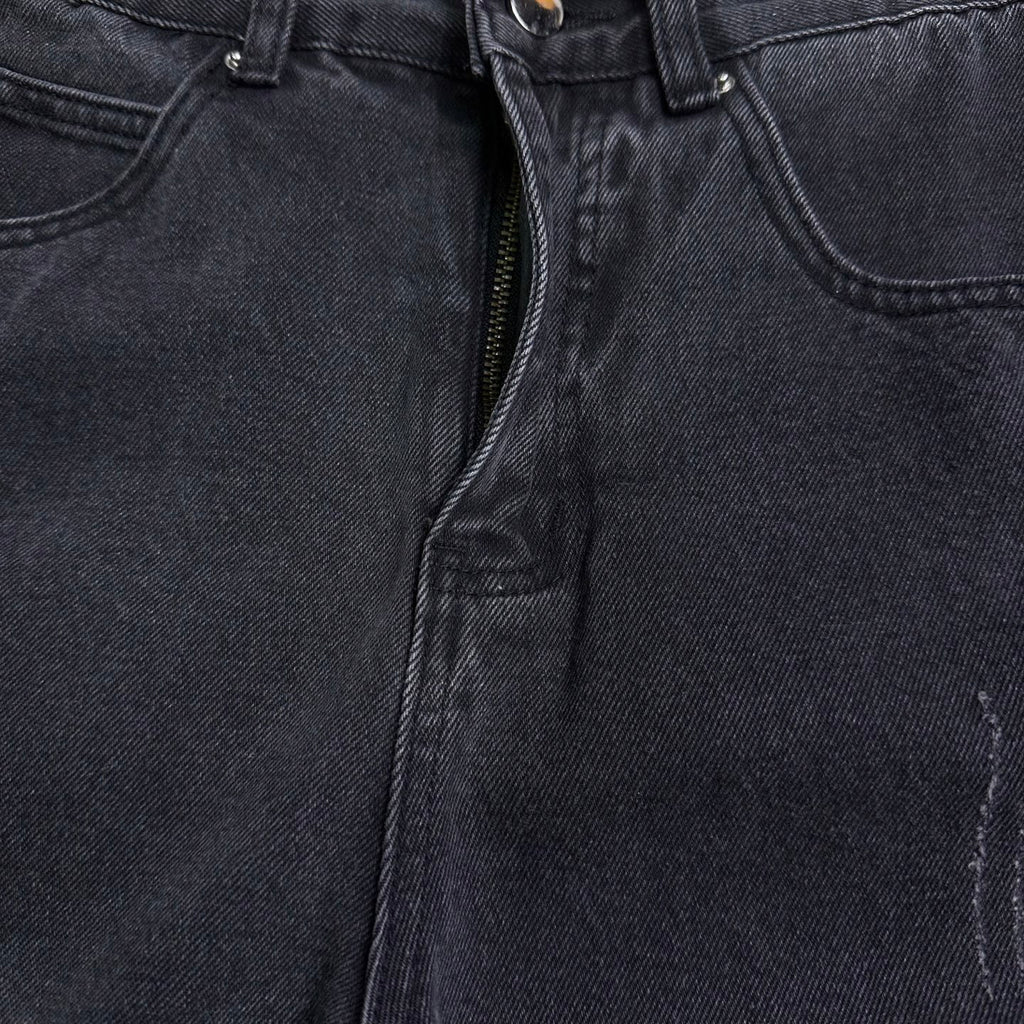 AMIRI Rhinestone‑Embellished Flared Denim Jeans