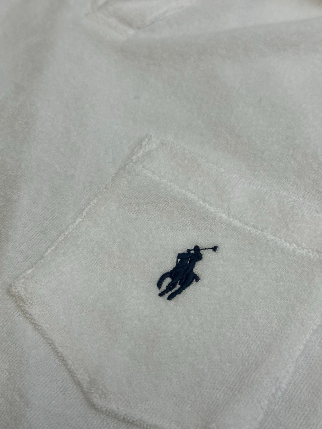 Polo Ralph Lauren Men’s Terry‑Cloth Short‑Sleeve Polo Shirt With Pocket Pony Logo