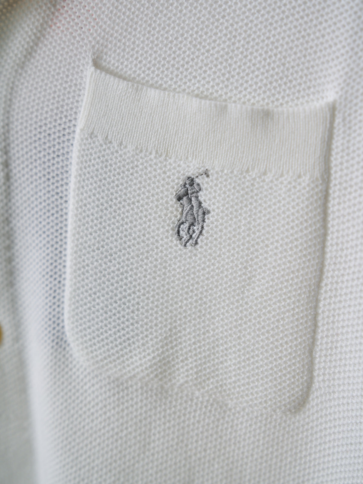 Polo Ralph Lauren Men's Camp‑Collar Button‑Front Waffle‑Knit Short‑Sleeve Shirt, Grey Pony Embroidery