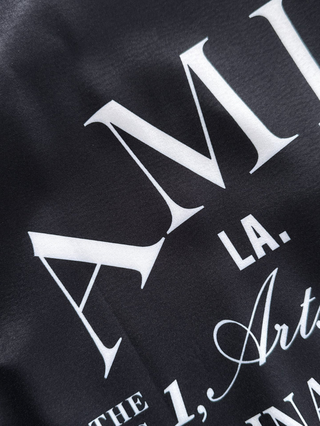 AMIRI Arts District Arch Logo Camp Collar Shirt and Shorts Set