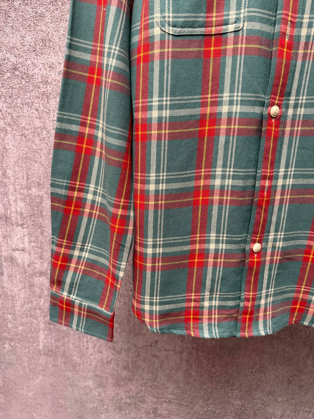 Ralph Lauren Men's Plaid Flannel Long‑Sleeve Button‑Down Shirt