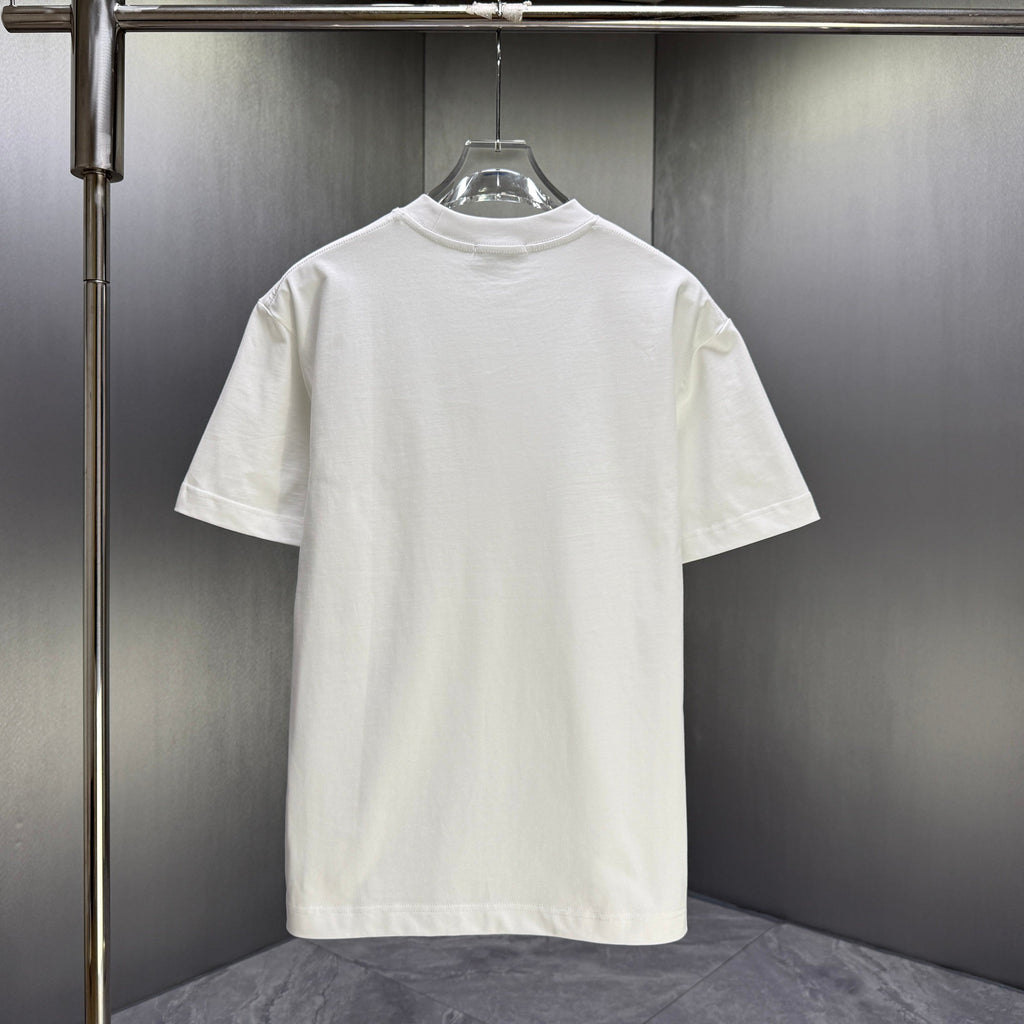 Moncler Script Logo T-Shirt White