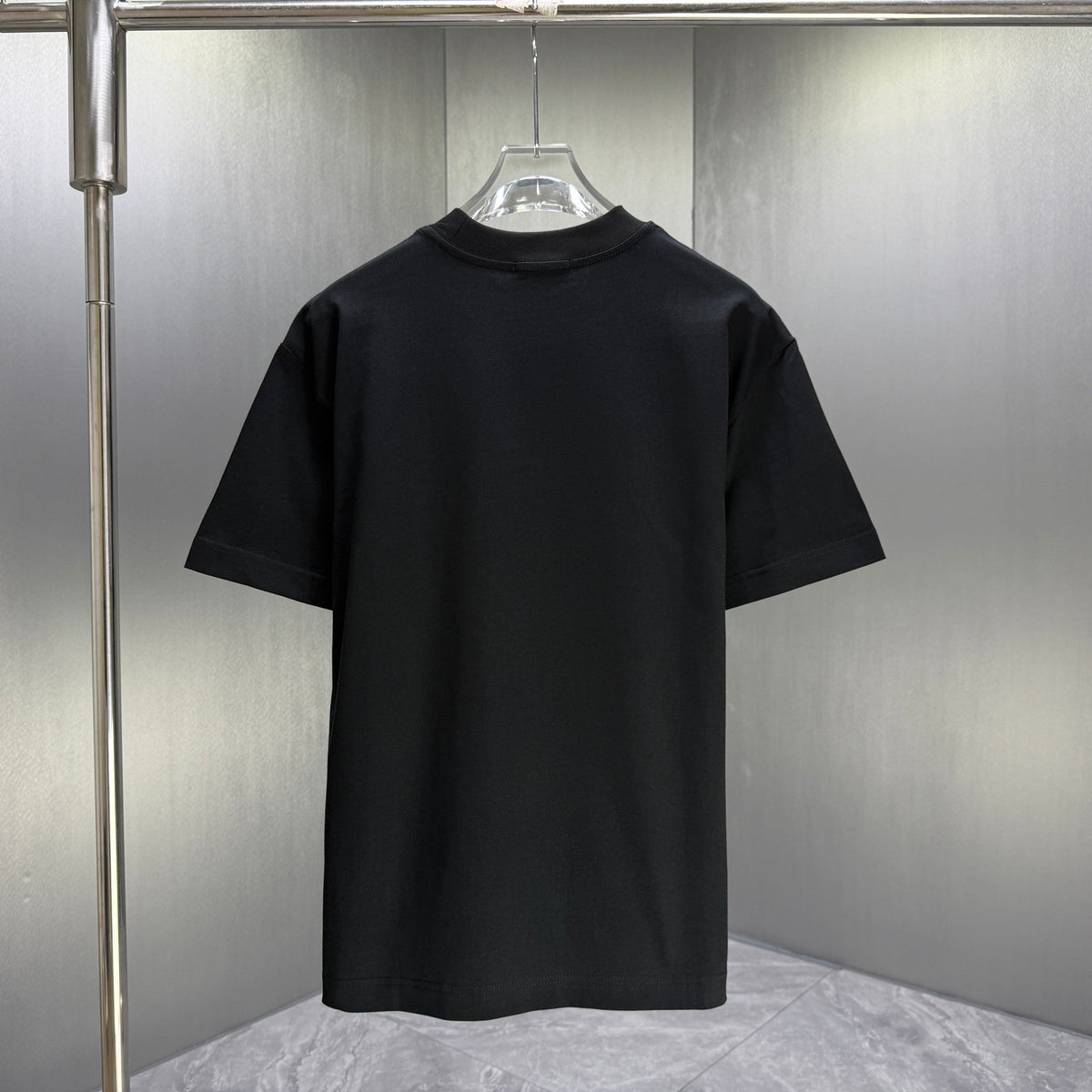 Moncler Classic Badge T-Shirt Black