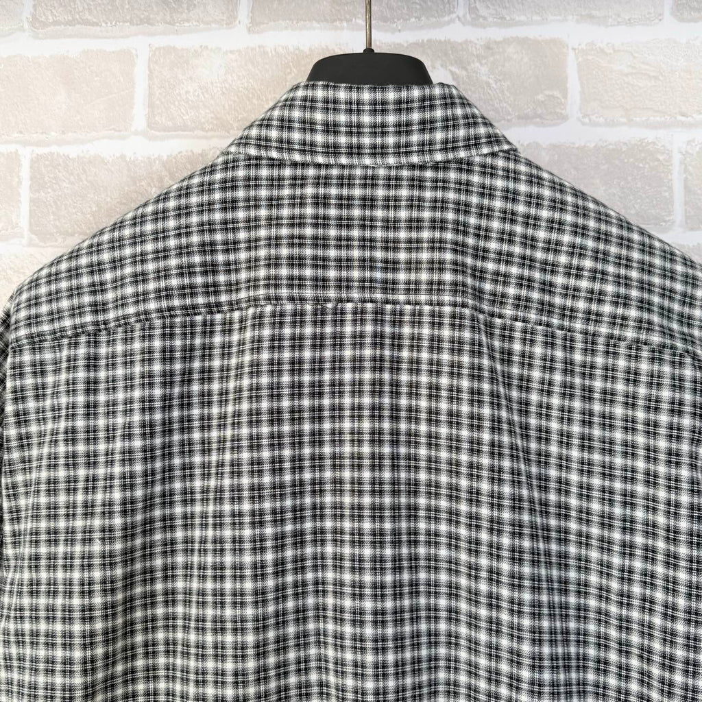 Acne Studios Oversized Check Long‑Sleeve Shirt