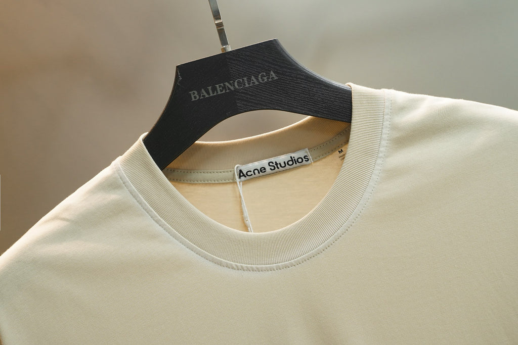 Acne Studios Fairy Tales Text‑Print Crew‑Neck Short‑Sleeve T‑Shirt