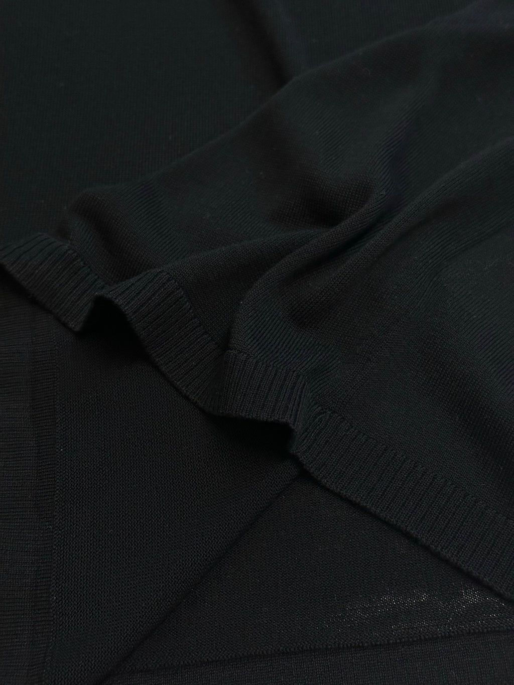 Acne Studios Short‑Sleeve Mock Neck Knit Top