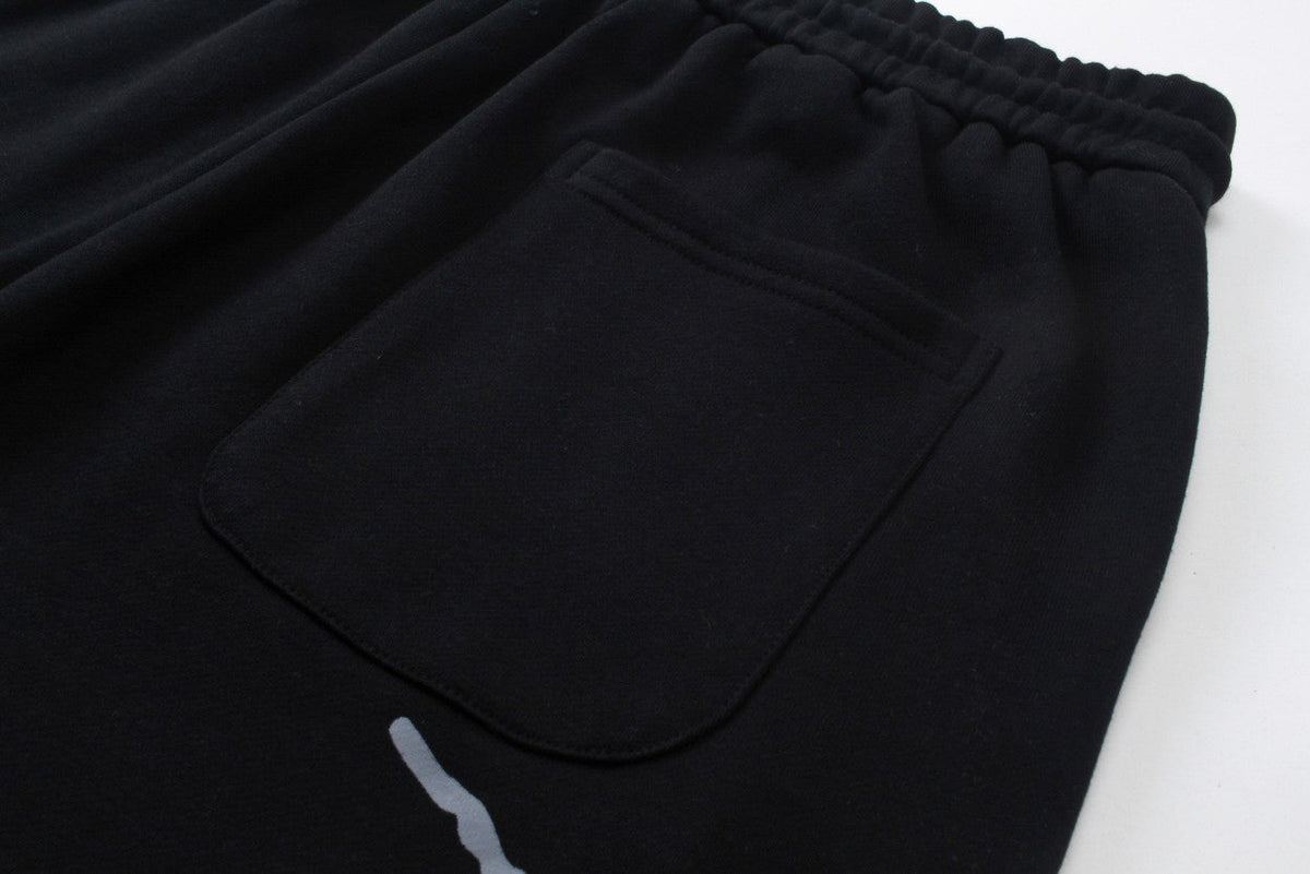 Arc'teryx Skeleton Fossil‑Bird Graphic Drawstring Sweat Shorts