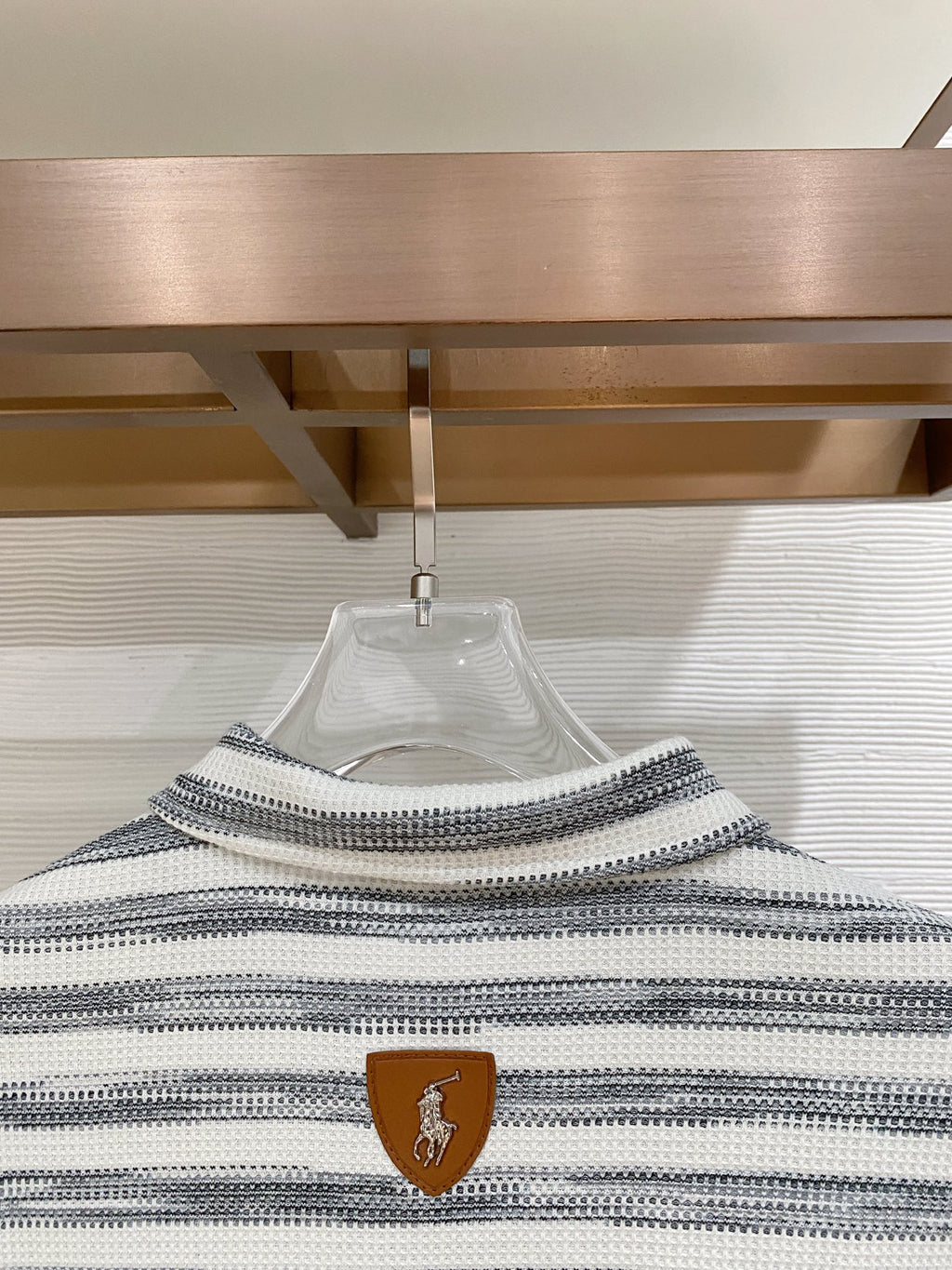 Polo Ralph Lauren Men’s Striped Knit Short‑Sleeve Polo Shirt