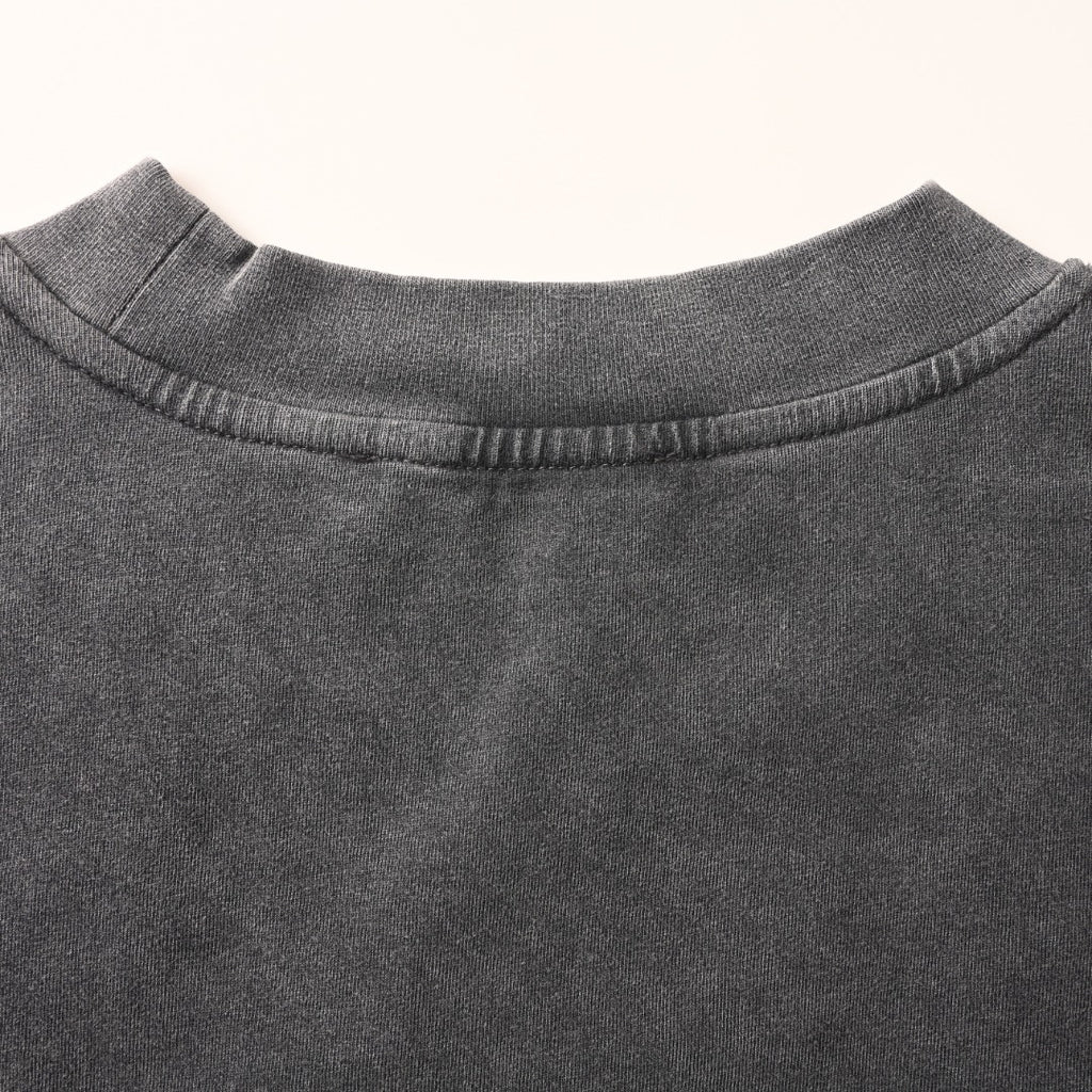 Acne Studios Circular‑Symbol Vintage‑Wash Oversized Crew‑Neck T‑Shirt