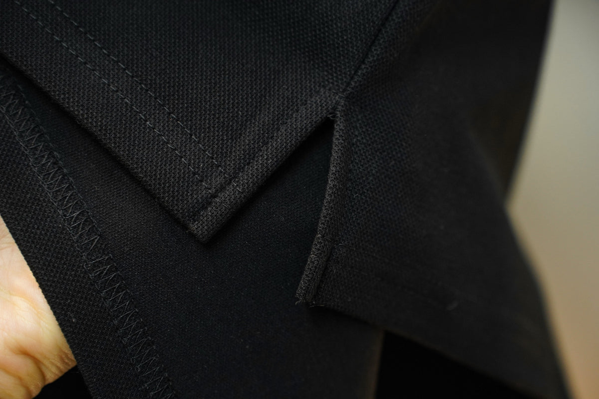 Acne Studios Est.1996 Chest Logo Short‑Sleeve Polo Shirt