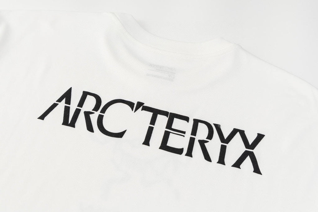 Arc'teryx Front Bird Logo Back Large Wordmark SS T‑Shirt