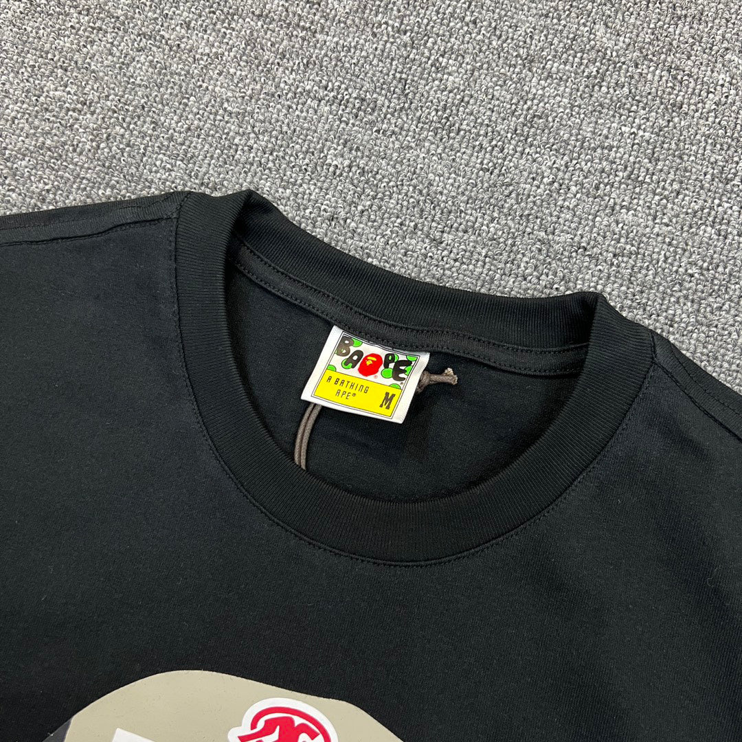 BAPE Archive Hangtag Label Collage Ape Head Double-Sided Print Tee Oversized Unisex T-Shirt