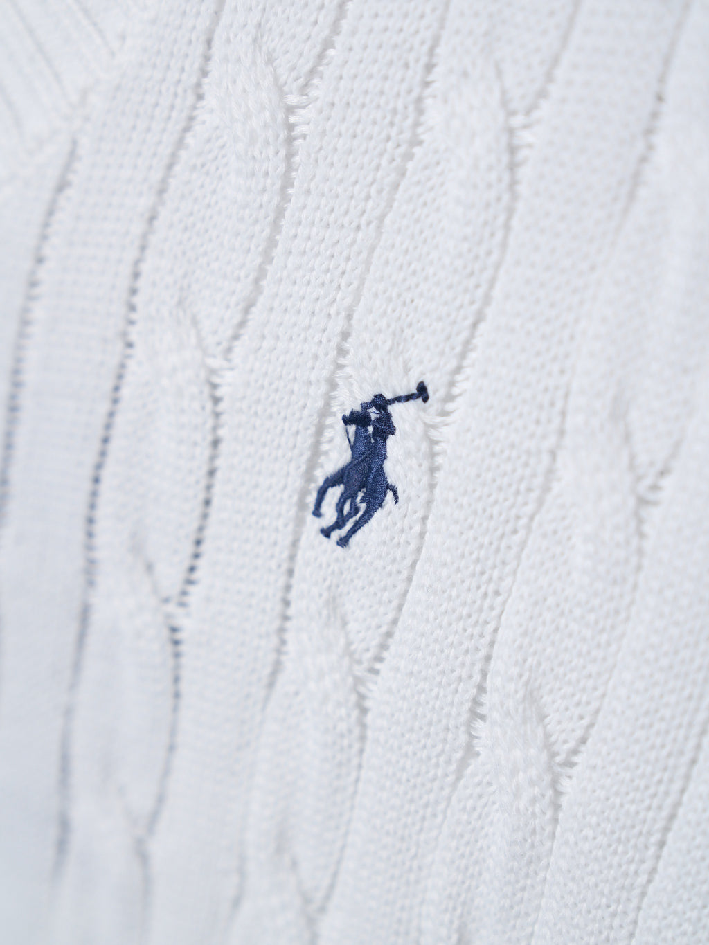 Ralph Lauren Men's Cable‑Knit V‑Neck Sweater Vest