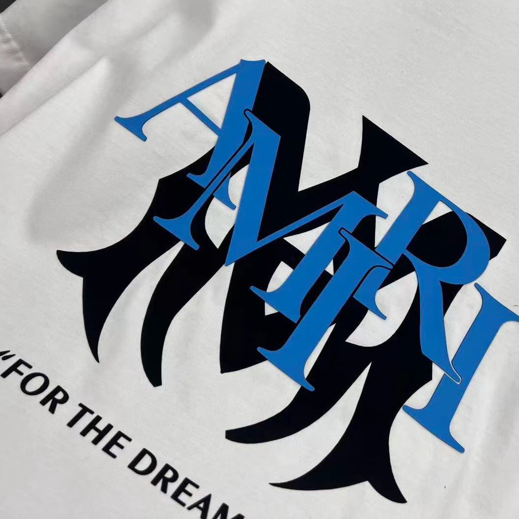 AMIRI Graphic Crew Neck Short‑Sleeve T‑Shirt
