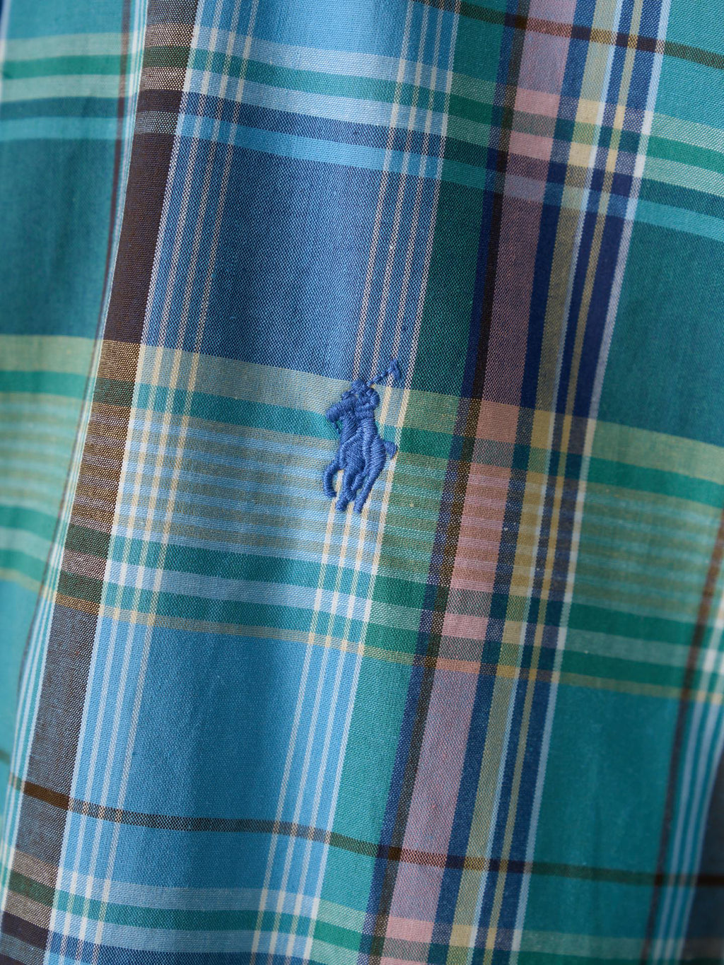 Ralph Lauren Men's Long‑Sleeve Plaid Button‑Down Shirt