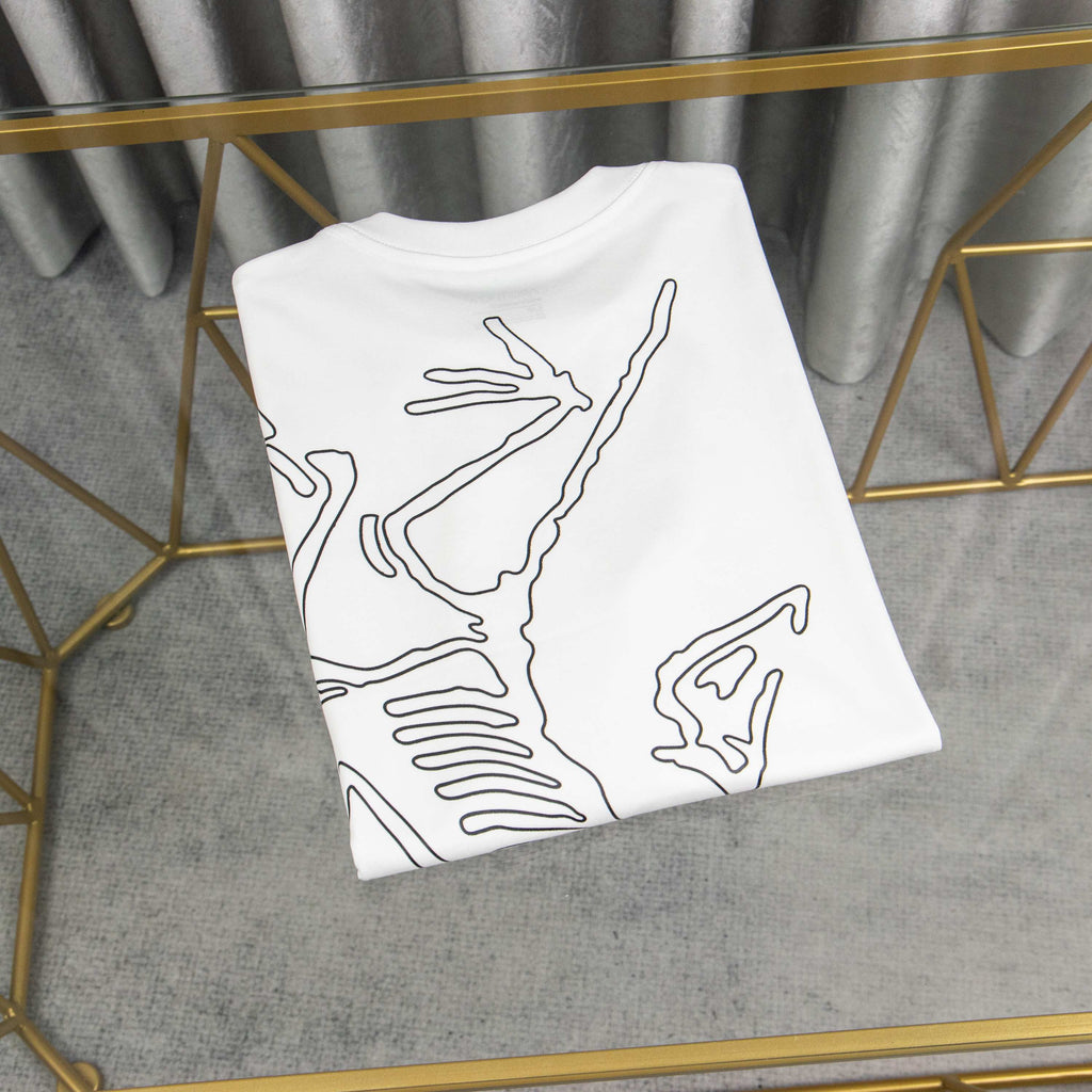 Arc'teryx Front Logo & Back Skeleton Bird Line-Art Unisex T-Shirt