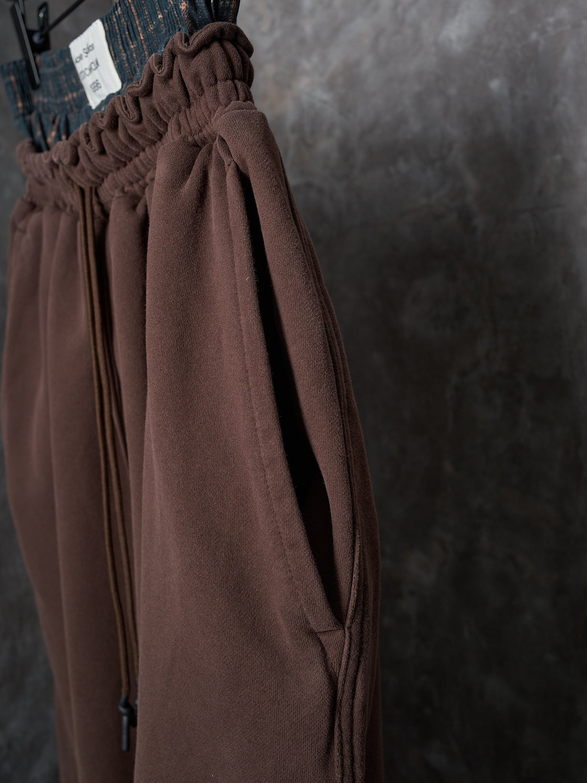 Acne Studios Double‑Waistband Wide‑Leg Sweatpants