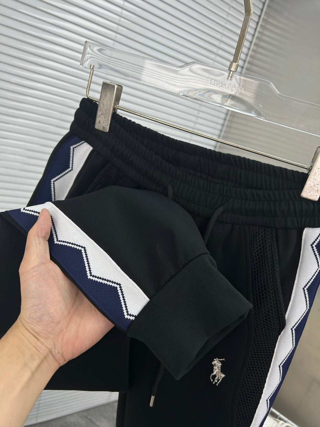 Ralph Lauren Men's Side‑Stripe Drawstring Jogger Pants