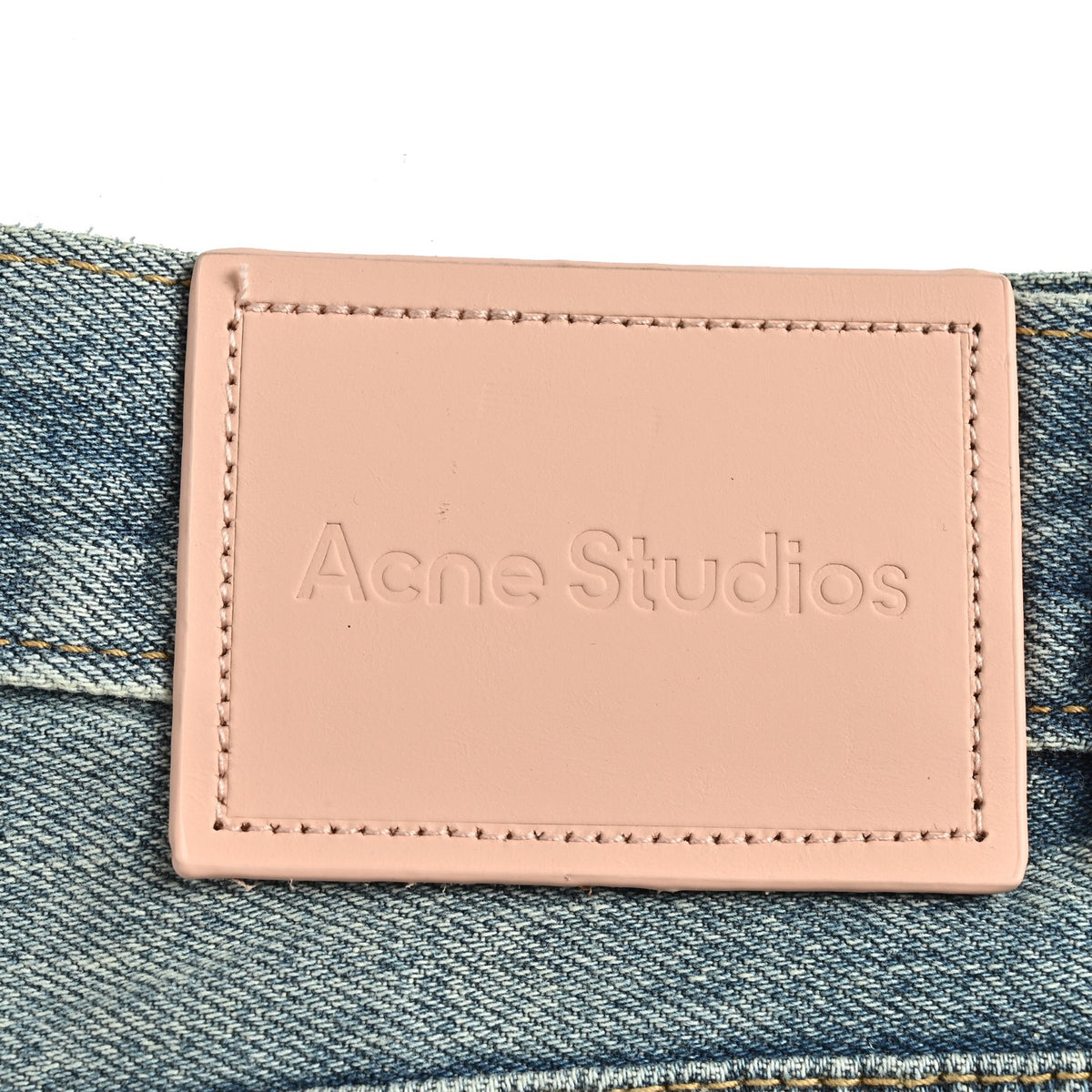 Acne Studios Distressed Wide‑Leg Jeans