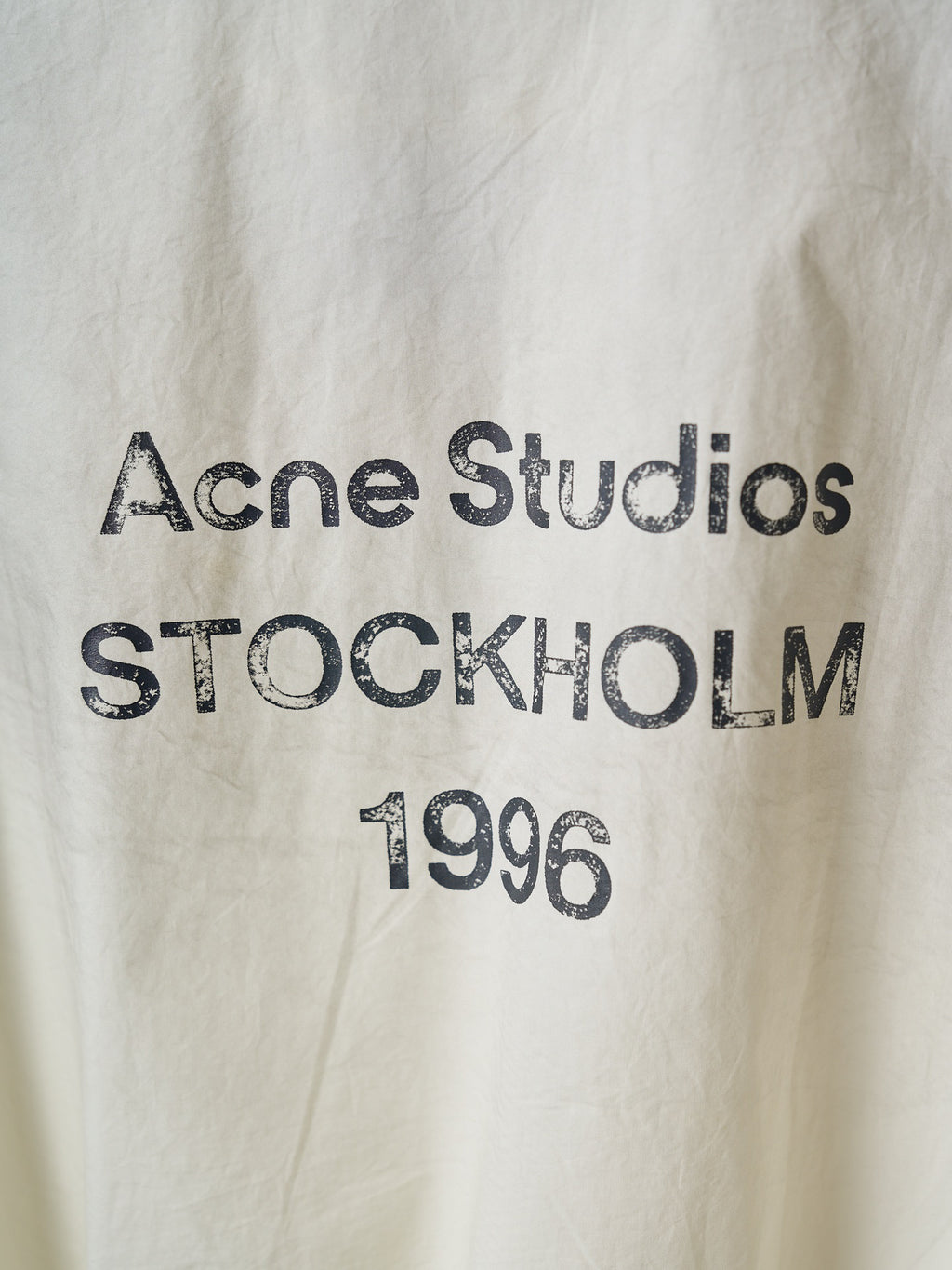 Acne Studios Unisex Zip‑Up Stand‑Collared Windbreaker Jacket