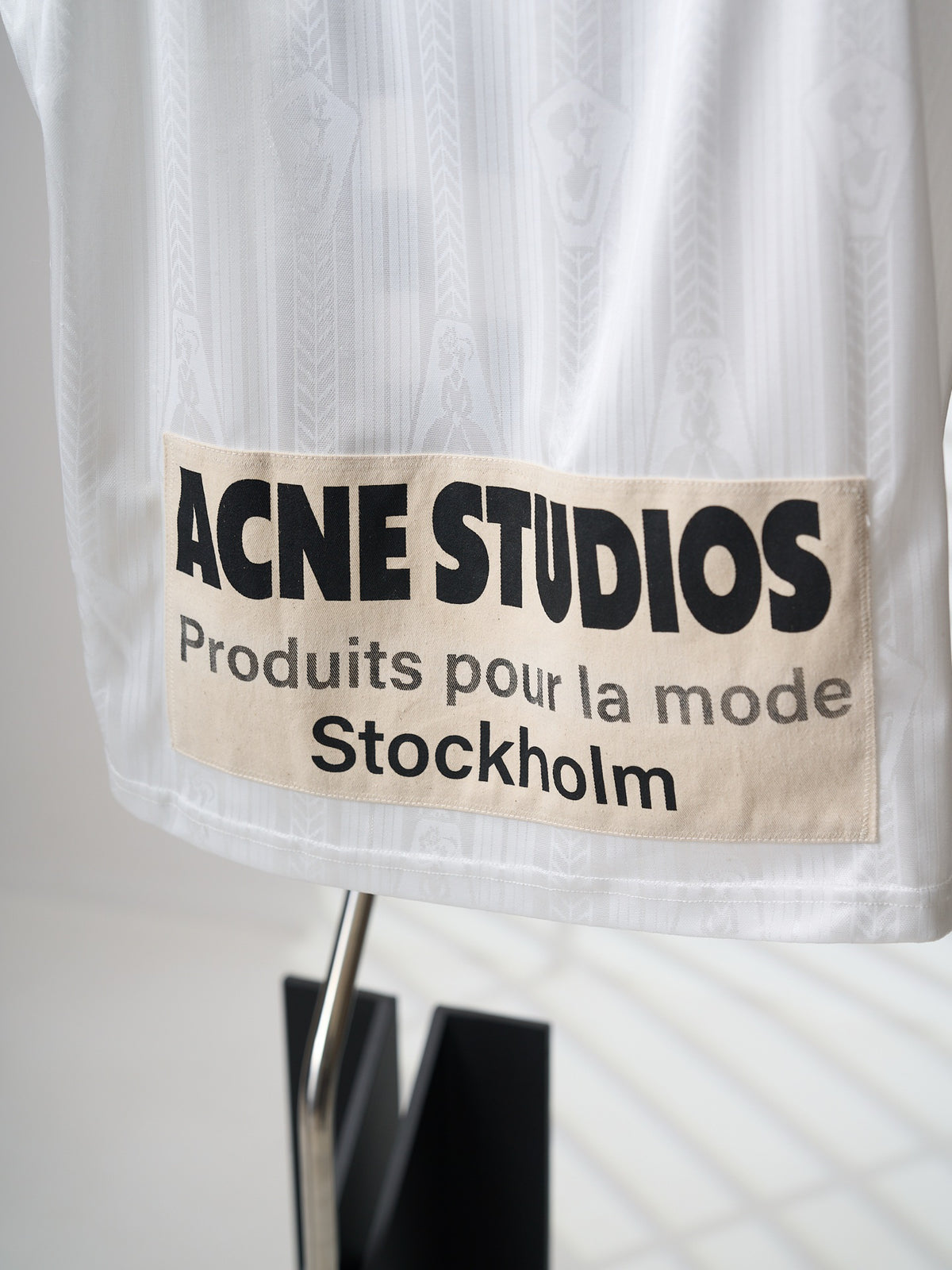 Acne Studios Unisex Sleeveless Basketball‑Style Jersey Tank Top