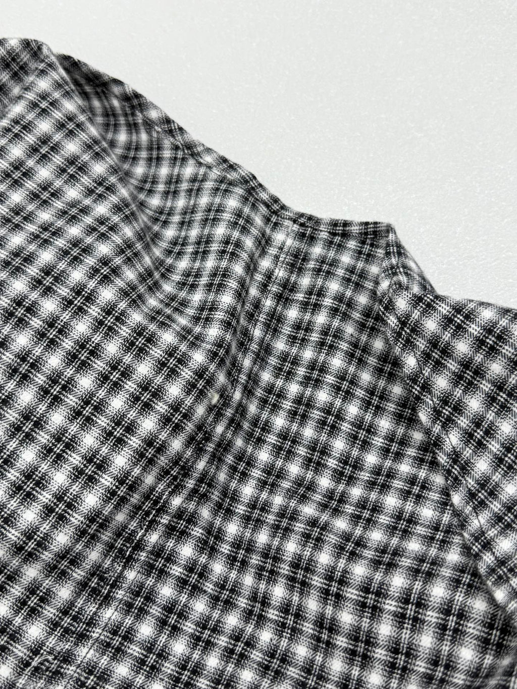 Acne Studios Oversized Long‑Sleeve Check Button‑Down Shirt