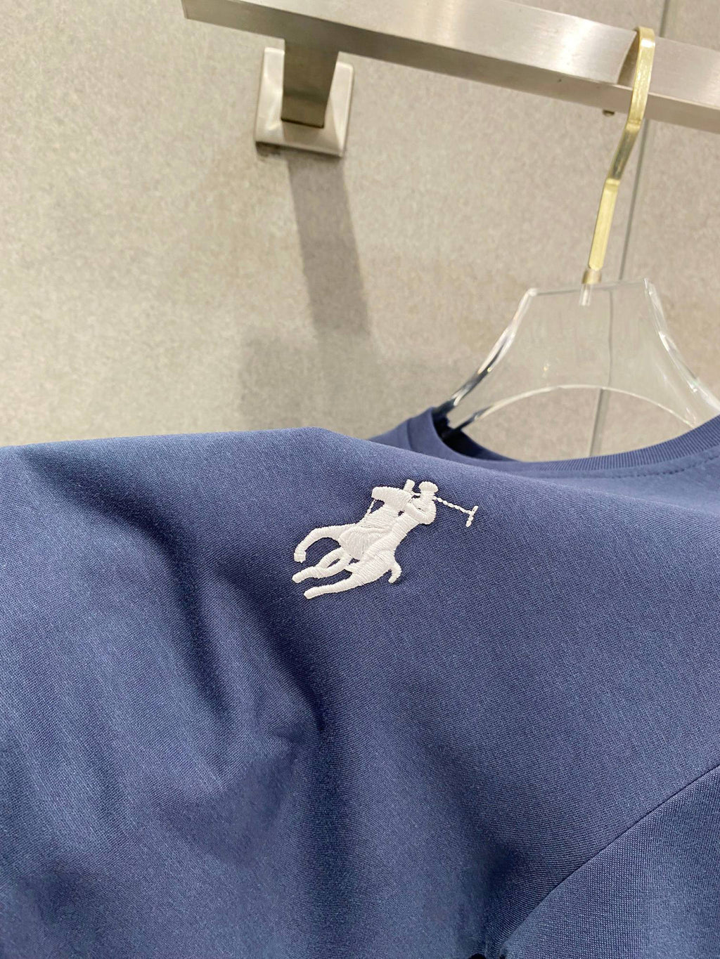 Ralph Lauren Men's Crew‑Neck T‑Shirt & Drawstring Shorts Two‑Piece Set With White Pony Logo