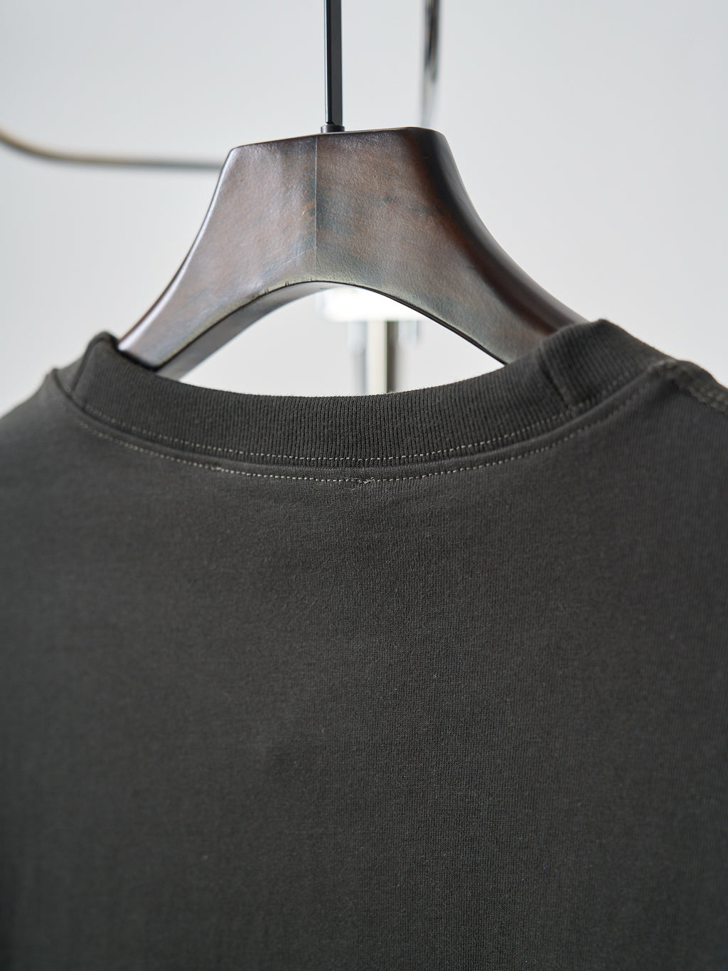 Acne Studios Gradient Metallic Finish Oversized Short‑Sleeve T‑Shirt