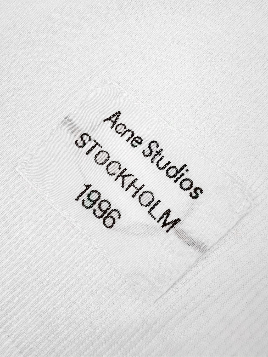 Acne Studios 96‑Graphic Ringer Ribbed Tank Top