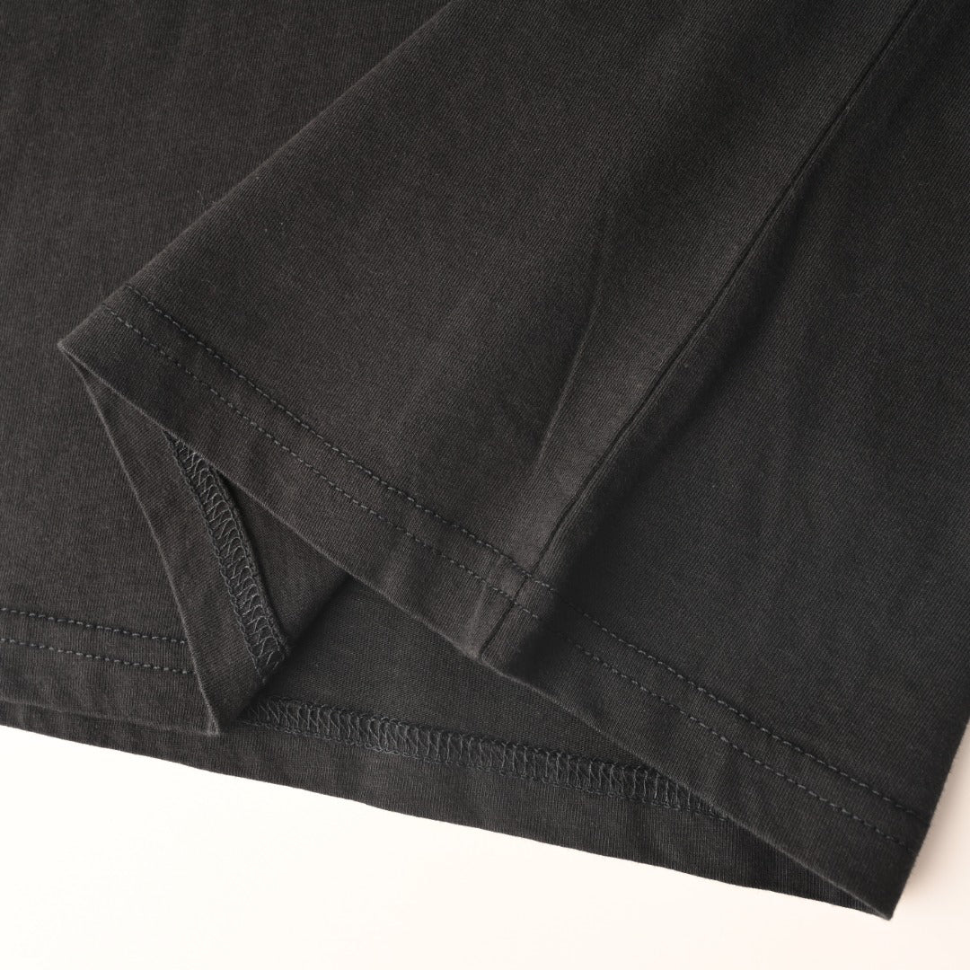 Acne Studios Vintage Script‑Print Oversized Crew‑Neck T‑Shirt
