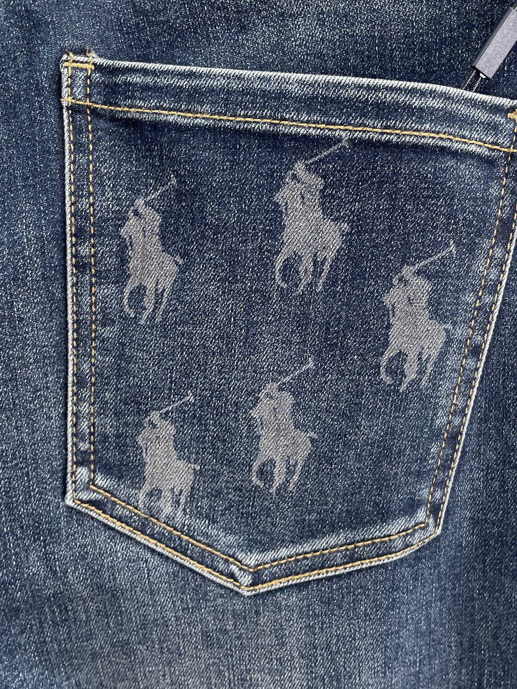 Ralph Lauren Men's Vintage Wash Straight‑Leg Denim Jeans