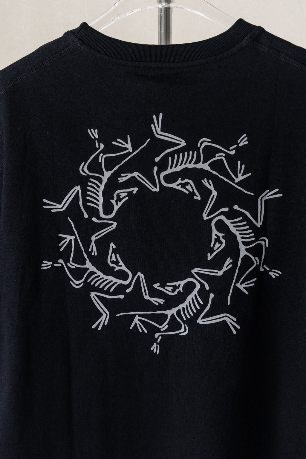 Arc'teryx Contrast‑Stitch Bird Logo Crew‑Neck Short‑Sleeve T‑Shirt