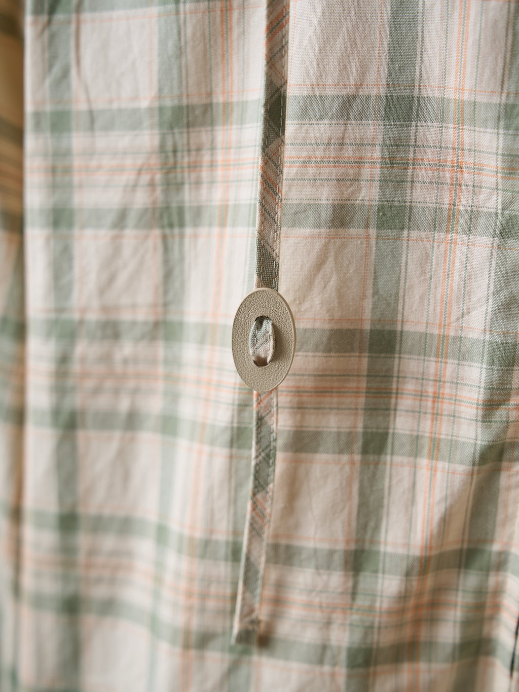 Acne Studios Plaid Zip‑Up Hooded Jacket