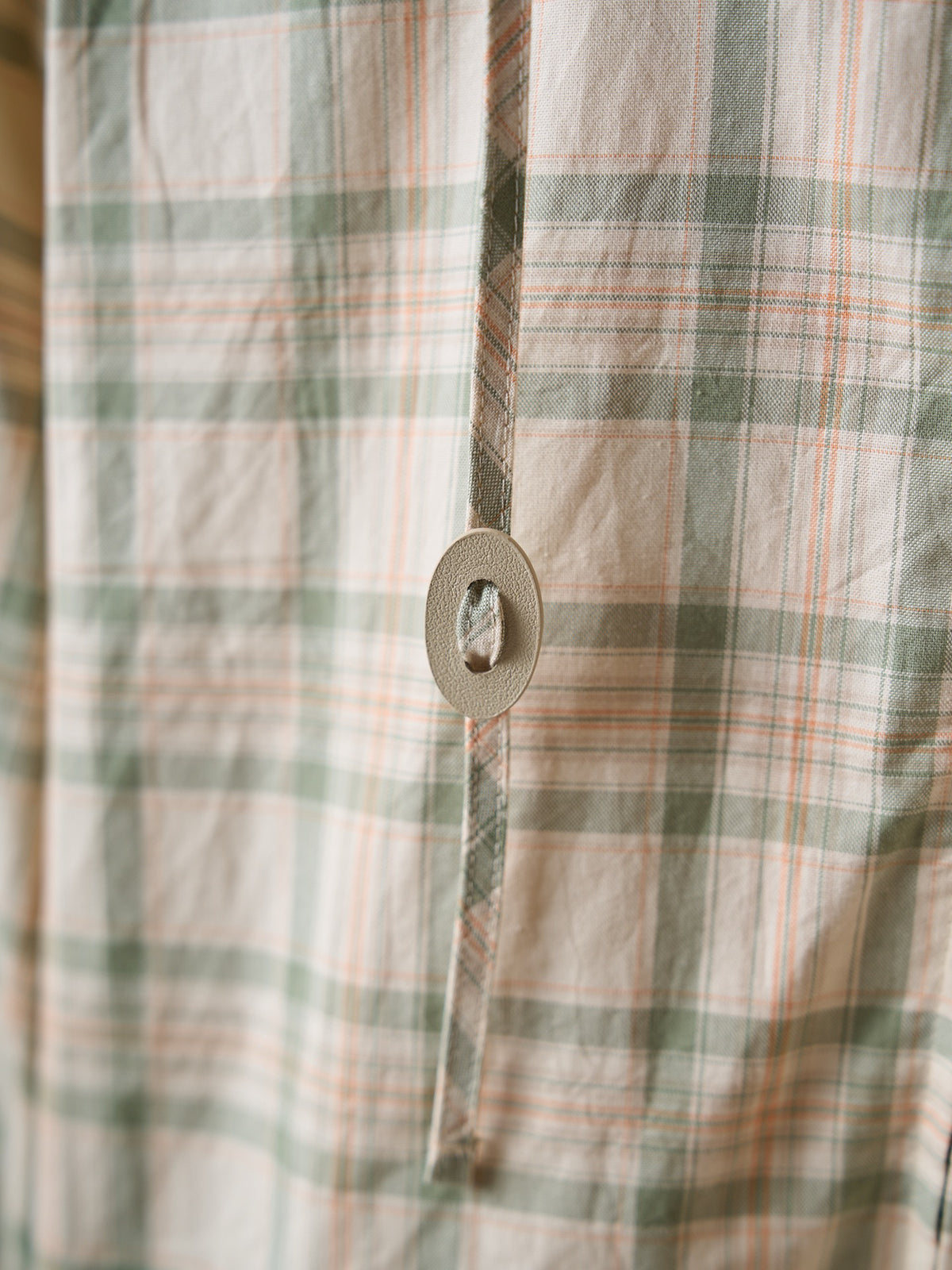 Acne Studios Plaid Zip‑Up Hooded Jacket