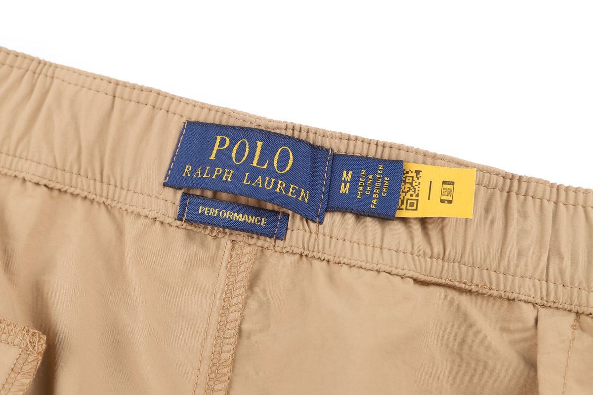 Polo Ralph Lauren Men's Belted Nylon Casual Shorts, Signature Pony Embroidery