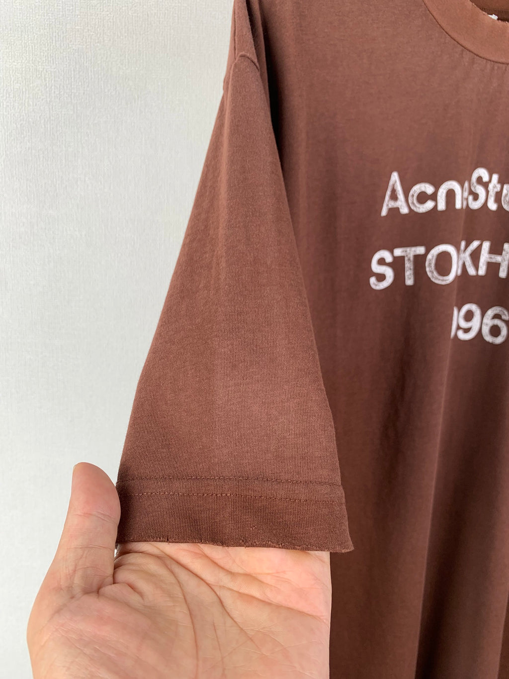 Acne Studios Stockholm 1996 Print Oversized Short‑Sleeve T‑Shirt