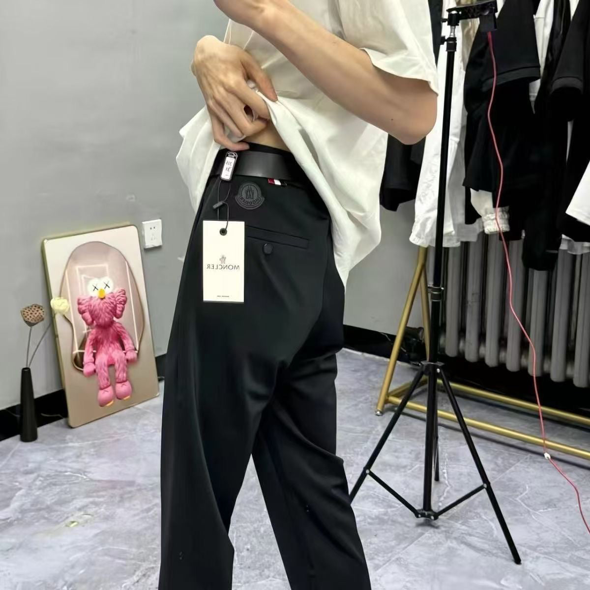Moncler Tailored Smart Shorts Black