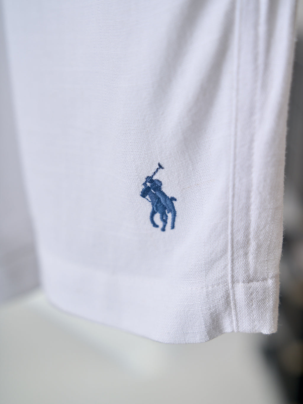 Ralph Lauren Men's Drawstring Elastic‑Waist Casual Shorts With Pony Logo