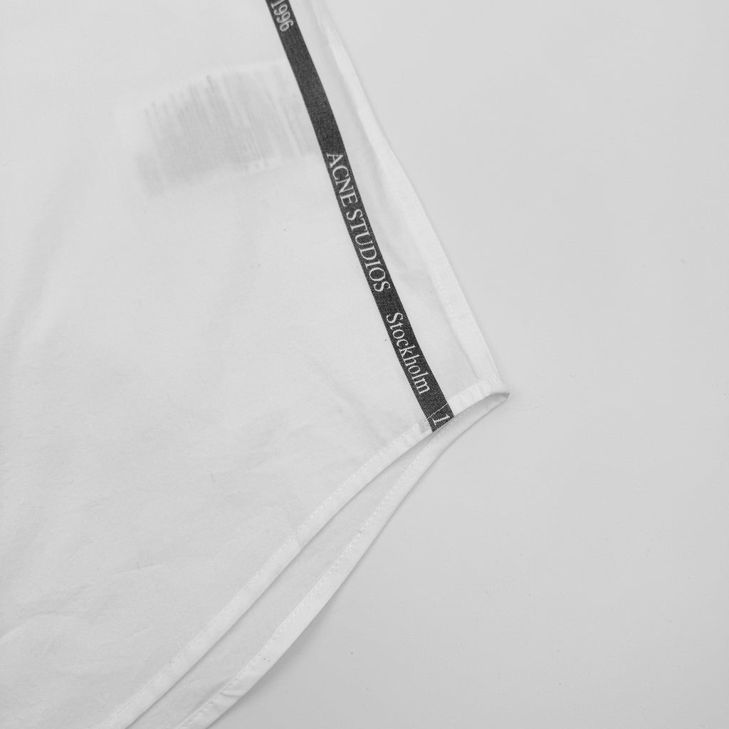 Acne Studios Oversized Long‑Sleeve Button‑Front Cotton Shirt