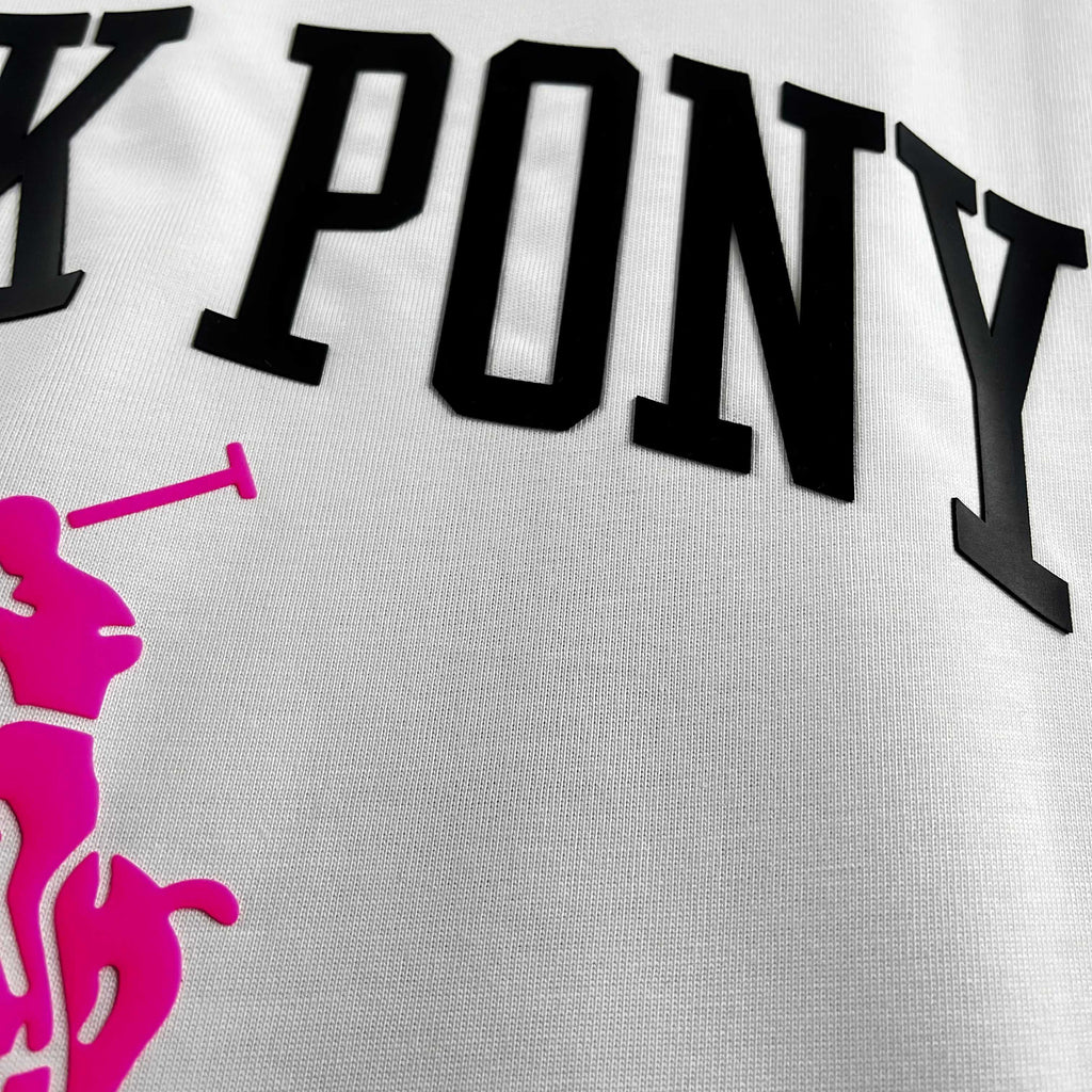 Polo Ralph Lauren Men’s Crew‑Neck Short‑Sleeve T‑Shirt With Pink Pony Embroidery