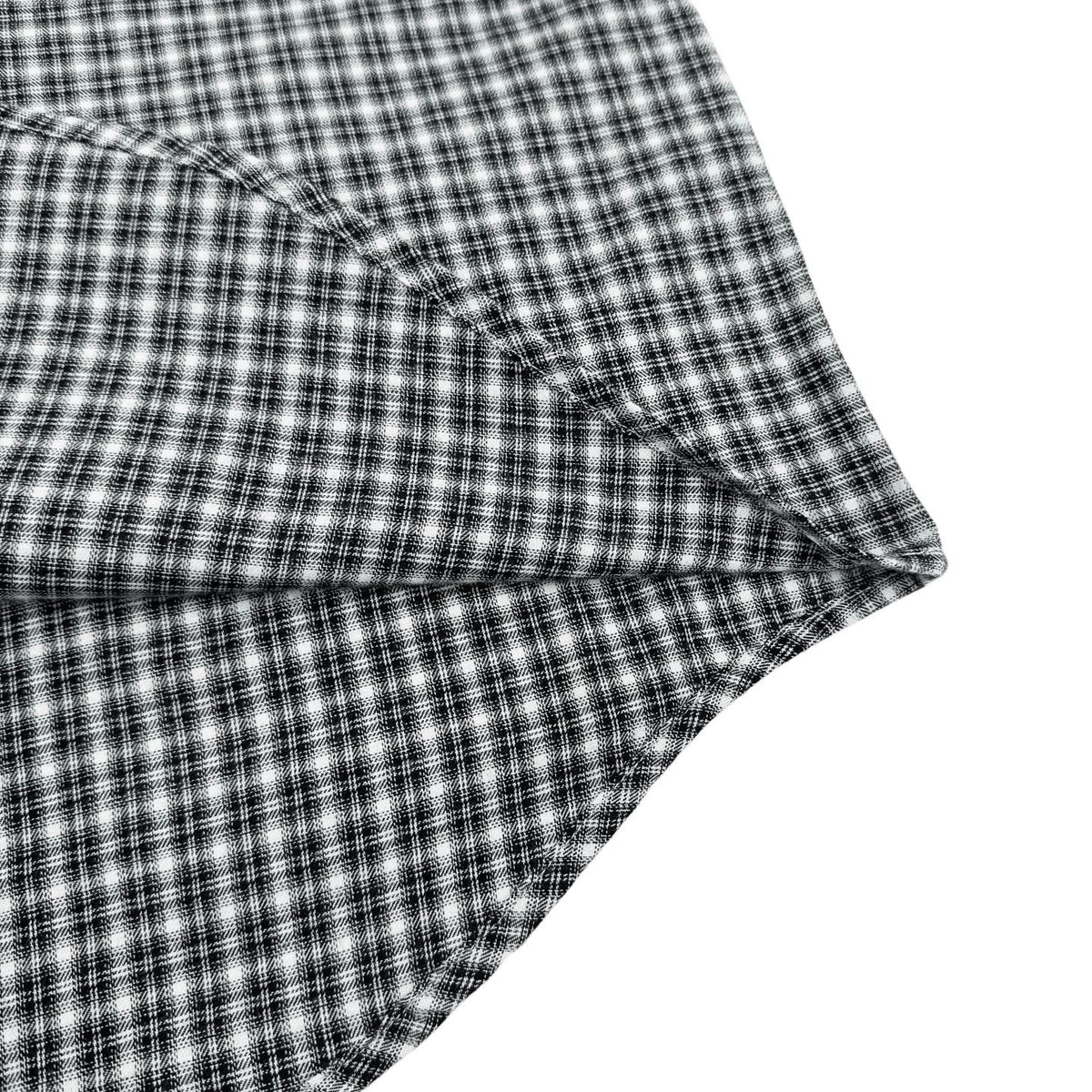 Acne Studios Long‑Sleeve Check Button‑Up Shirt