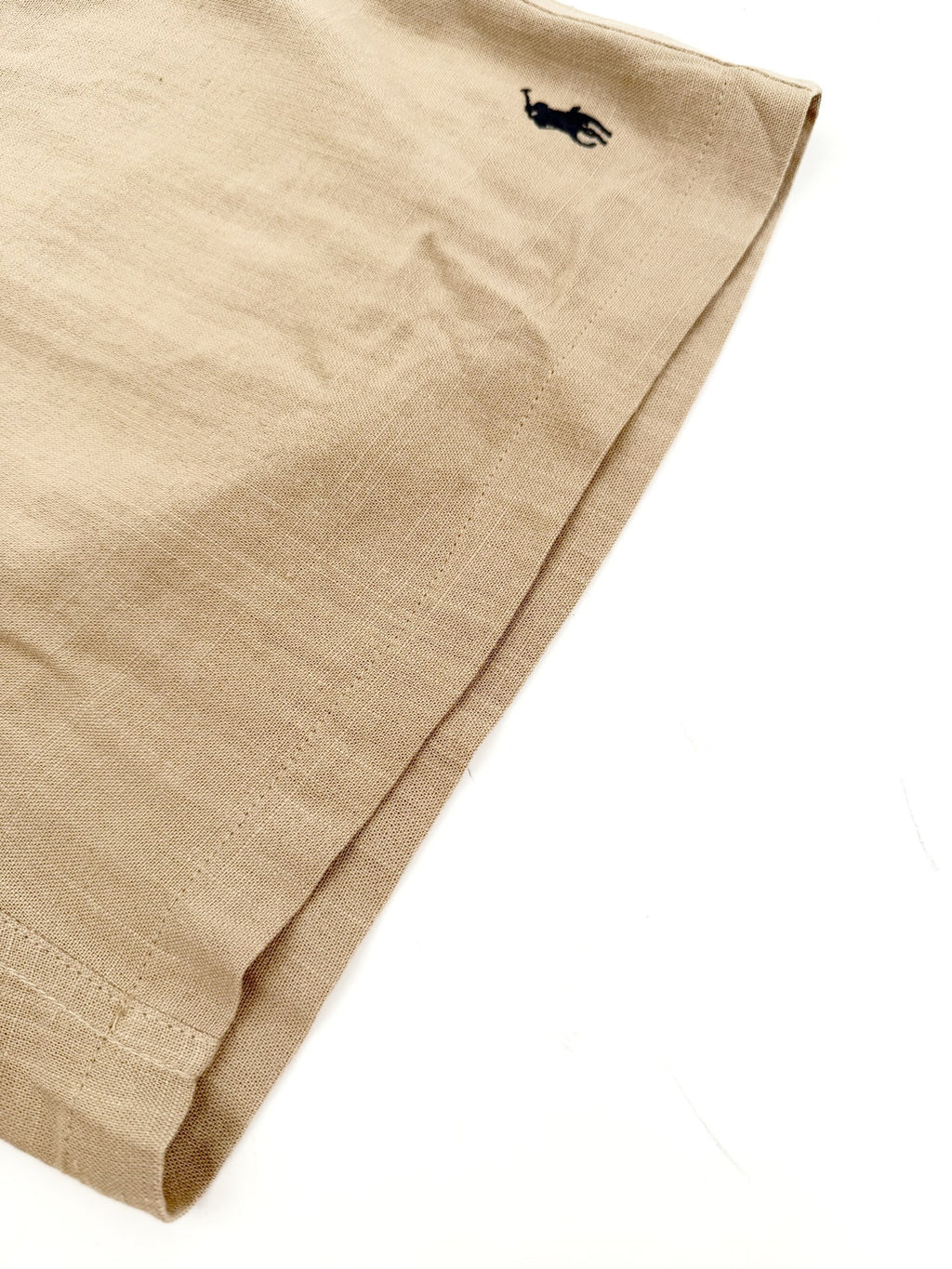 Men's Linen‑Blend Drawstring Elastic‑Waist Casual Shorts