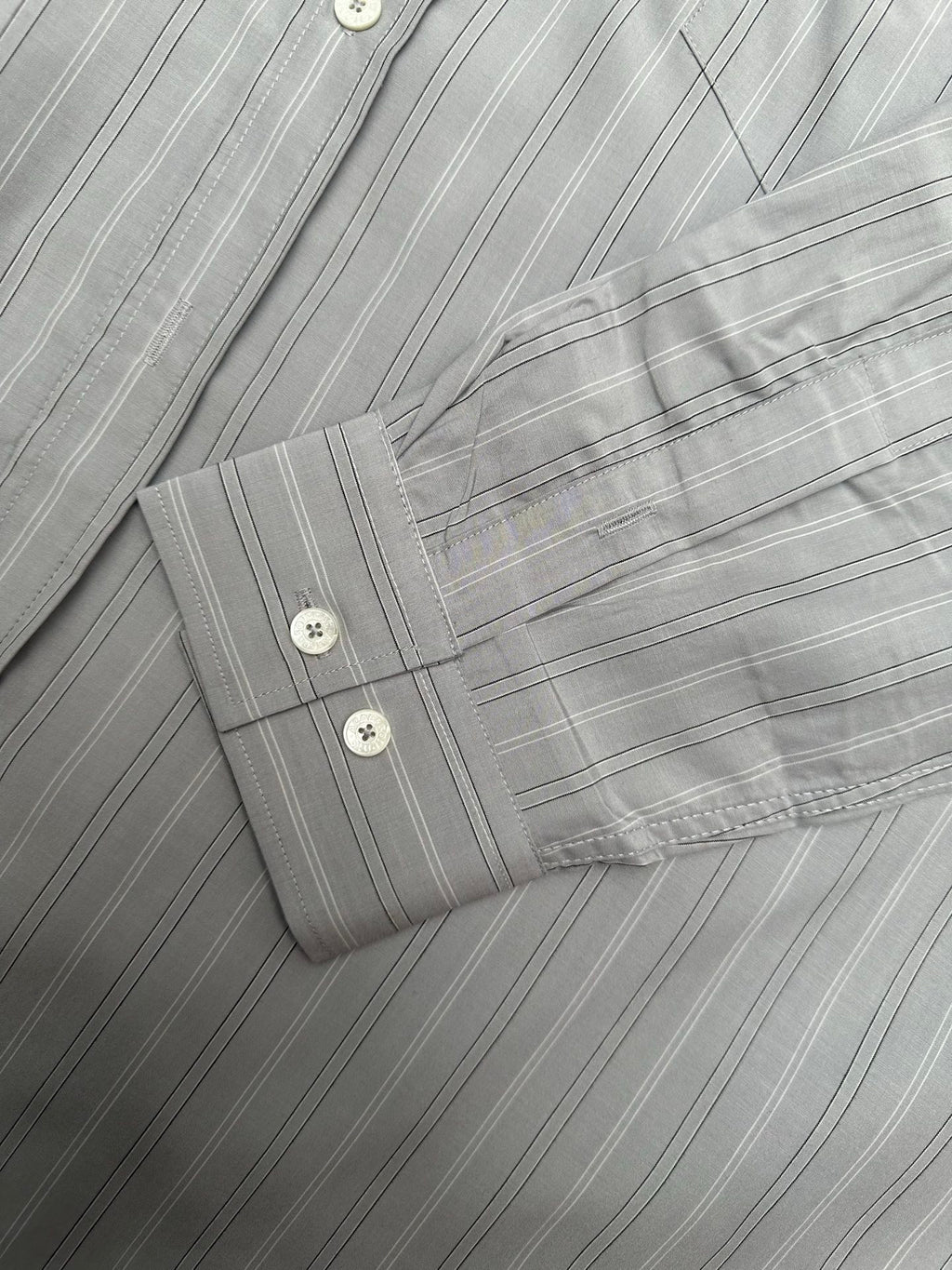 Acne Studios Oversized Striped Long‑Sleeve Shirt