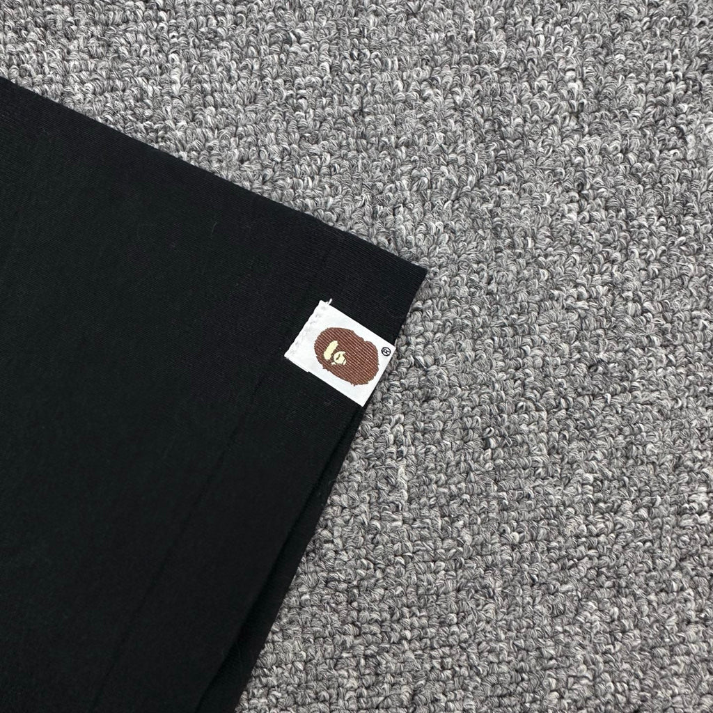BAPE SS26 General Ape T-Shirt — White / Black