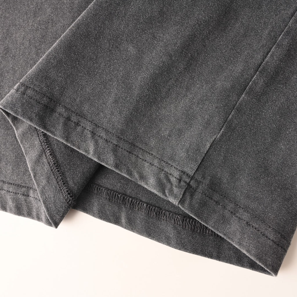 Acne Studios Circular‑Symbol Vintage‑Wash Oversized Crew‑Neck T‑Shirt