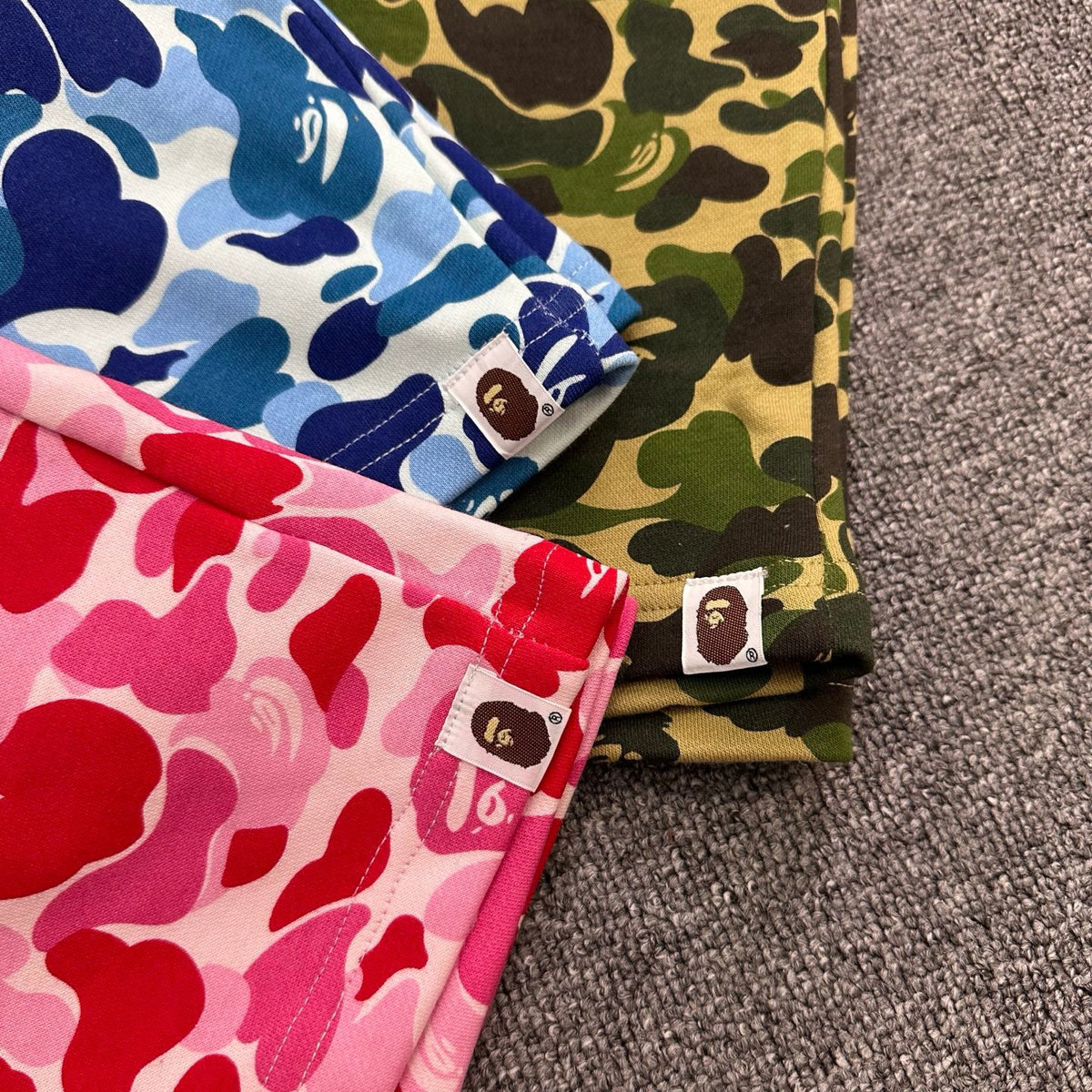 BAPE ABC Camo Shorts