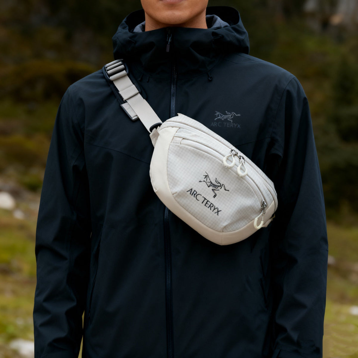 Arc'teryx Outdoor Waist Bag, Lightweight Water‑Resistant Crossbody Fanny Pack Unisex
