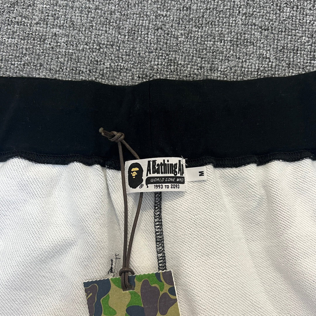 BAPE City Camo Ape Head Scatter Glow-in-the-Dark Shark Shorts - Gray / White