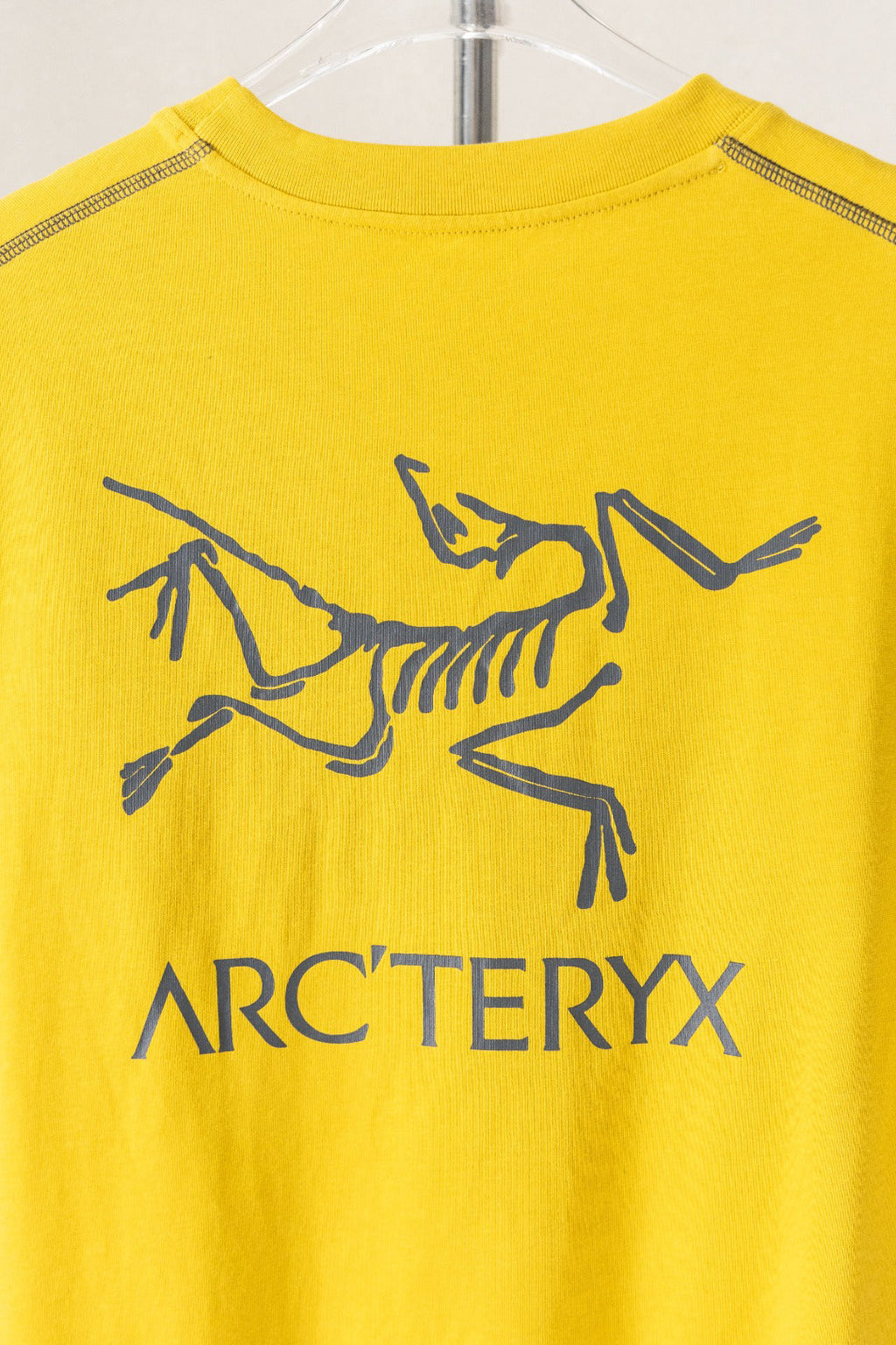 Arc'teryx Contrast Stitch Detail Bird Logo Short Sleeve Tee, Casual Daily Top