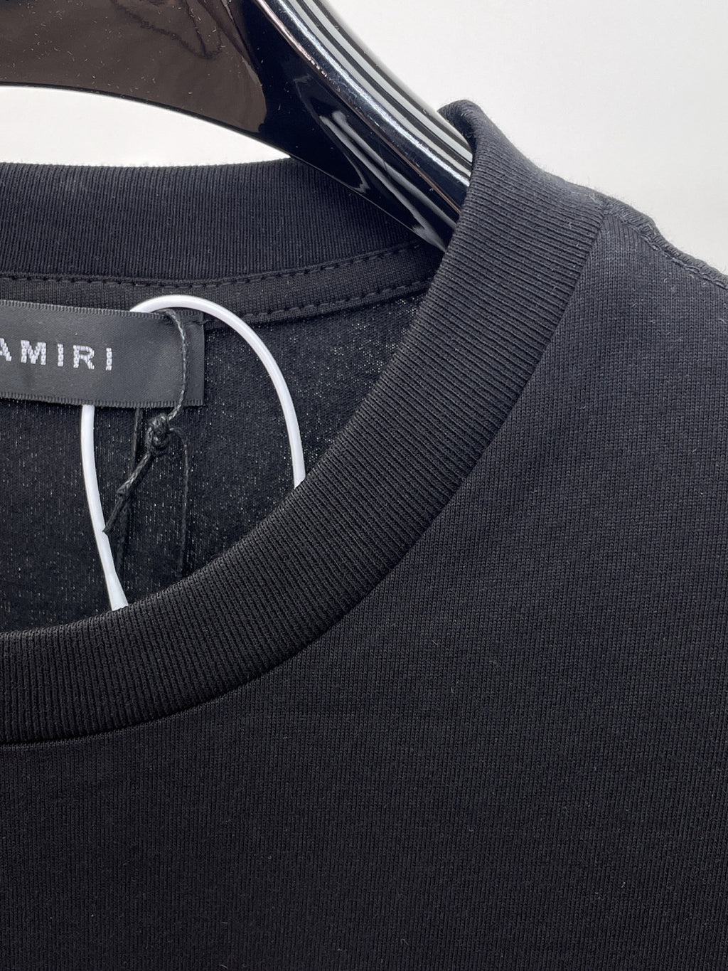 AMIRI Serif Core Logo Graphic Short‑Sleeve Tee